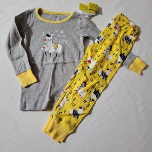 Gymboree Outlet NWT size 3 Llama pajama set. Mixed Bin Z26